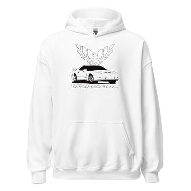 4th Gen 1993-1997 Trans Am Hoodie in white